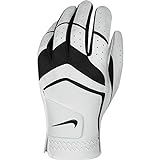 Nike Men's Dura Feel Golf Glove (White), Medium-Large, Left Hand