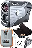 Bushnell Tour V5 (Standard) Golf Laser Rangefinder Patriot Pack PlayBetter Bundle | with Carrying Case, Divot Tool, PlayBetter Microfiber Towel and Two Batteries | Pinseeker Jolt, 6X Mag | 201901P
